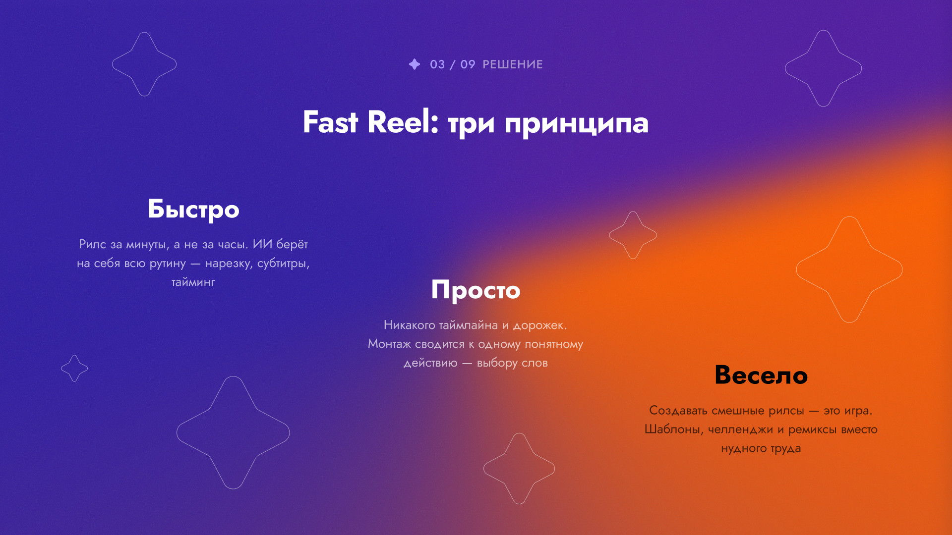 Fast Reel — слайд 4